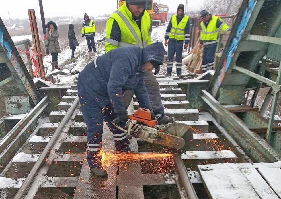 Završena demontaža koloseka na Železničkom mostu preko Begeja