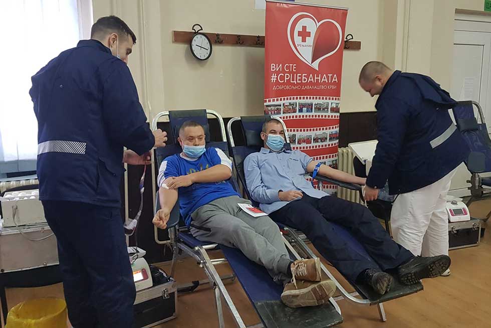 Tokom februara četiri redovne akcije dobrovoljnog davanja krvi