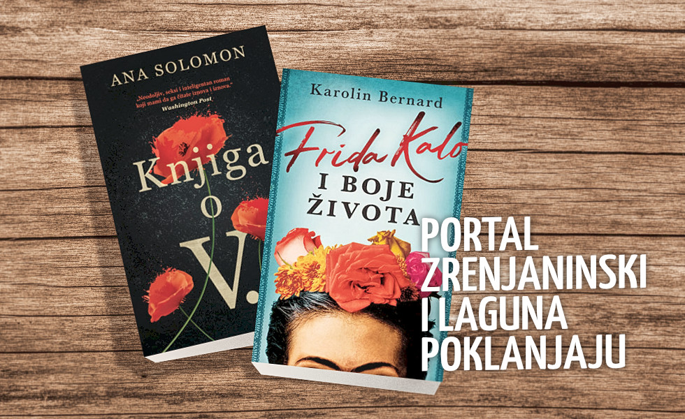Čitaocima poklanjamo knjige „Frida Kalo i boje života“ i „Knjiga o V“