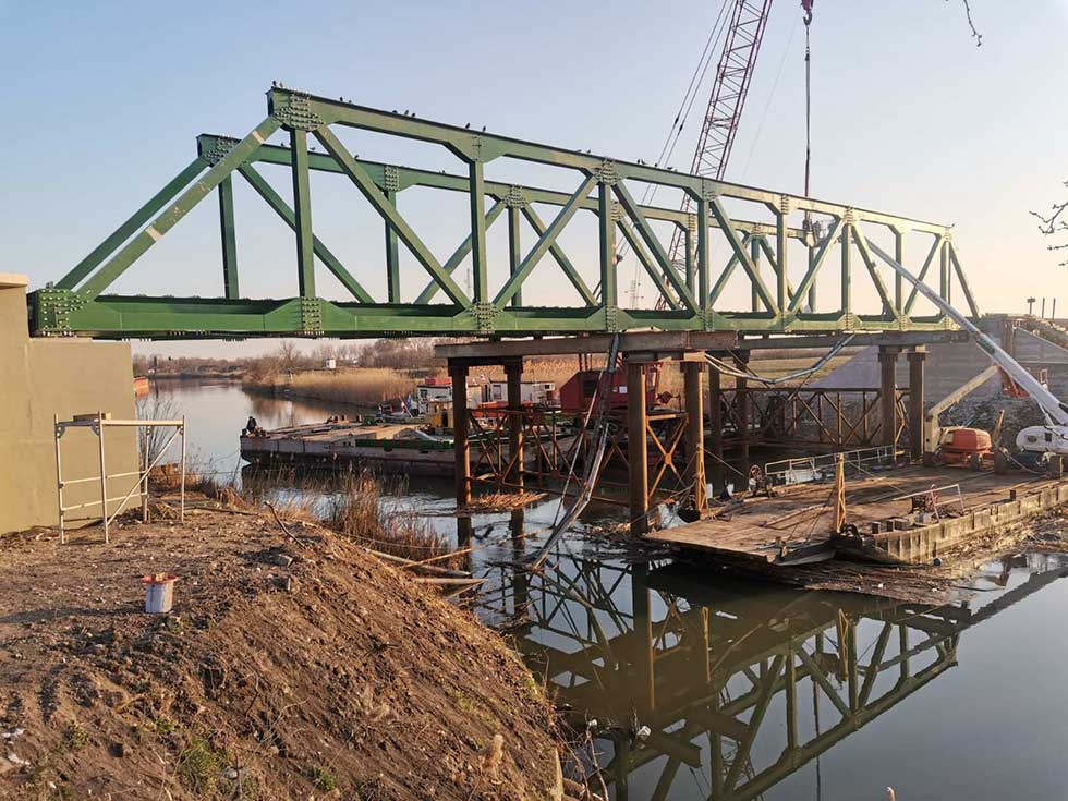 Završena izgradnja novog Železničkog mosta u Zrenjaninu (Foto)