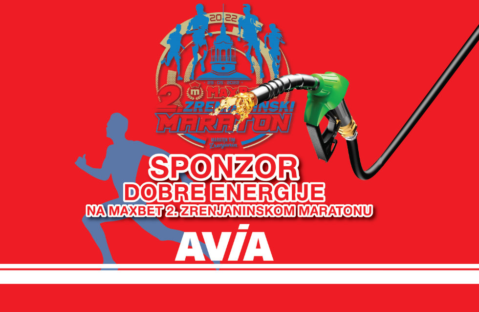 Radun AVIA sponzor dobre energije na MaxBet Zrenjaninskom maratonu
