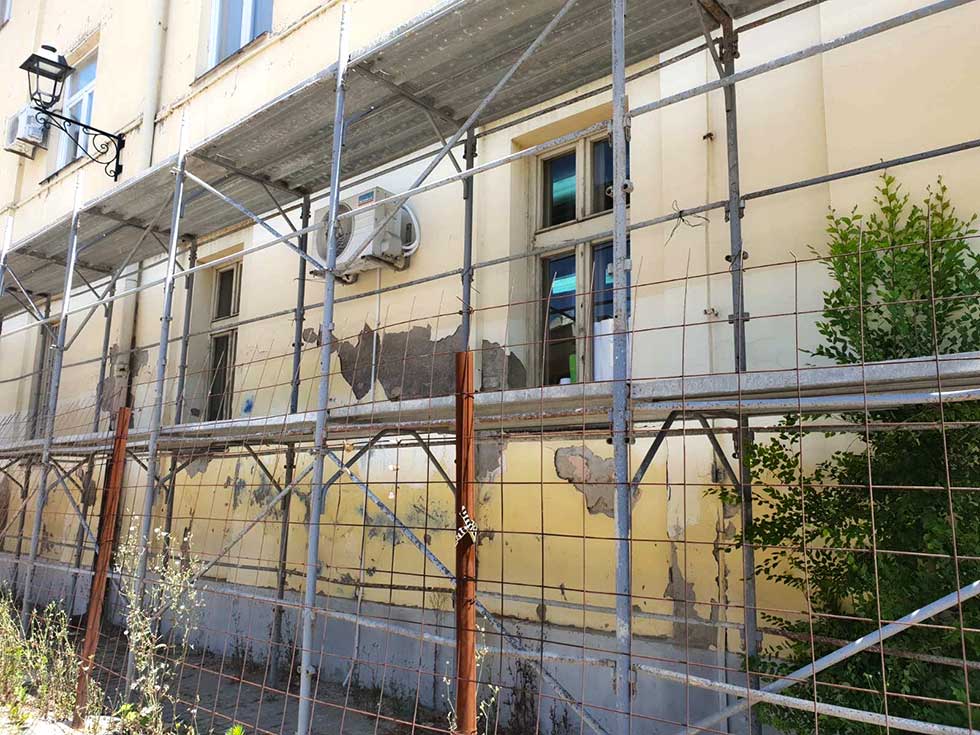 Fasada zgrade u Skerlićevoj ulici konačno će biti rekonstruisana