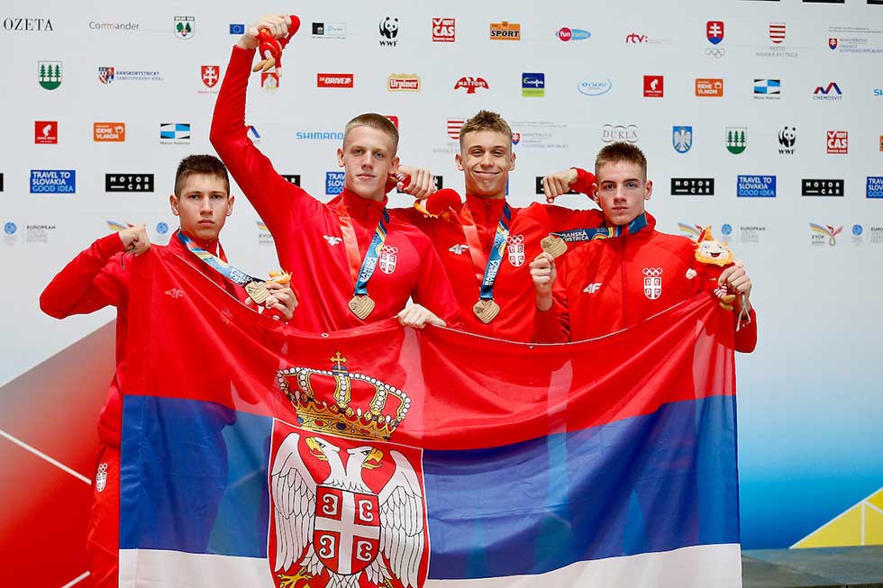 Muška štafeta, čiji je član i Justin Cvetkov, osvojila bronzu u Slovačkoj