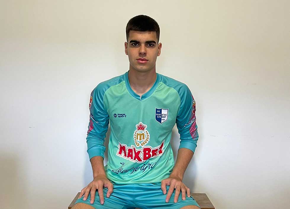 Golman Nikola Galin jedan od najmlađih igrača u srpskoligaškom karavanu