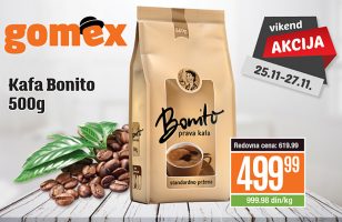 gomex bonito kafa po akcijskim cenama
