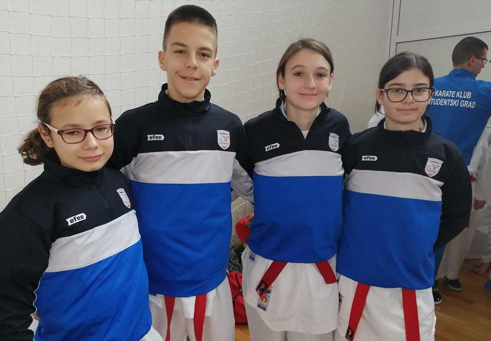 Zrenjaninci ostvarili sjajan rezultat na Kupu Srbije u karateu