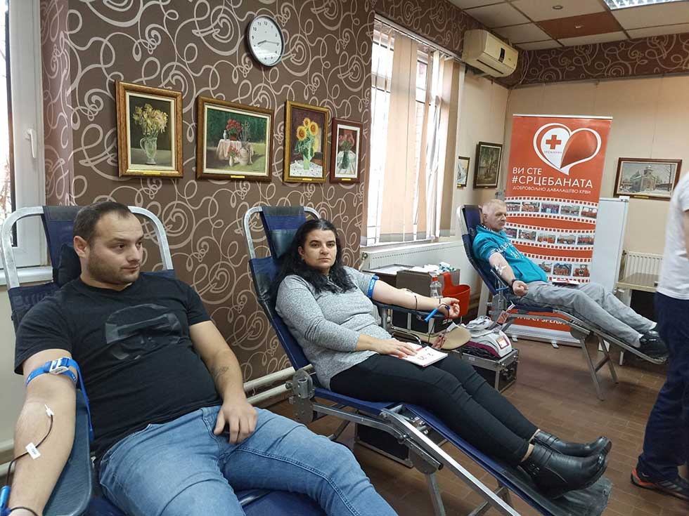Novogodišnja akcija dobrovoljnog davanja krvi „Dar za dar“