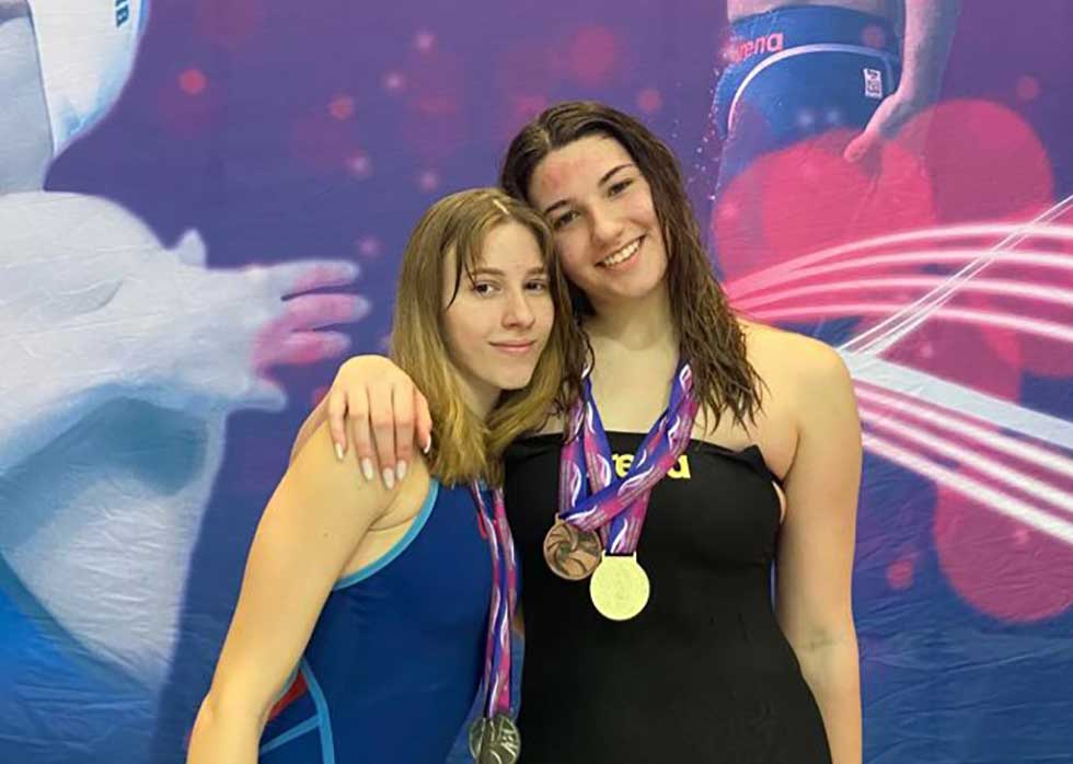 Lara Lilić i Lena Stoiljkovski prvakinje države sa pregršt osvojenih medalja