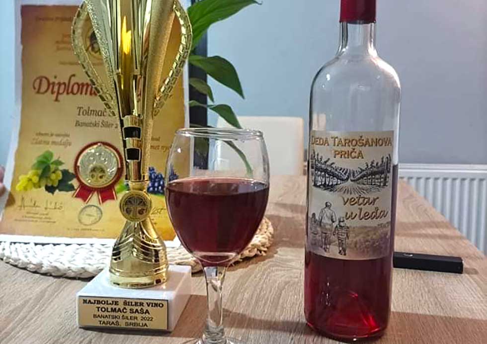 Banatski šiler Saše Tolmača ovogodišnji pobednik na Međunarodnom sajmu vina