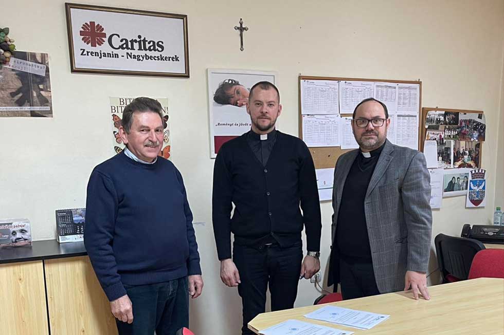 Caritas Zrenjanin ima novog direktora, Tibor Halmai odlazi u penziju