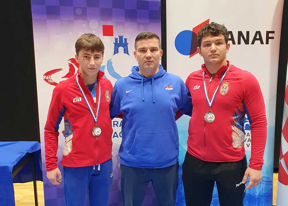 Andrej Velisavljev i Stevan Kojić u jakoj konkurenciji došli do srebrnih medalja