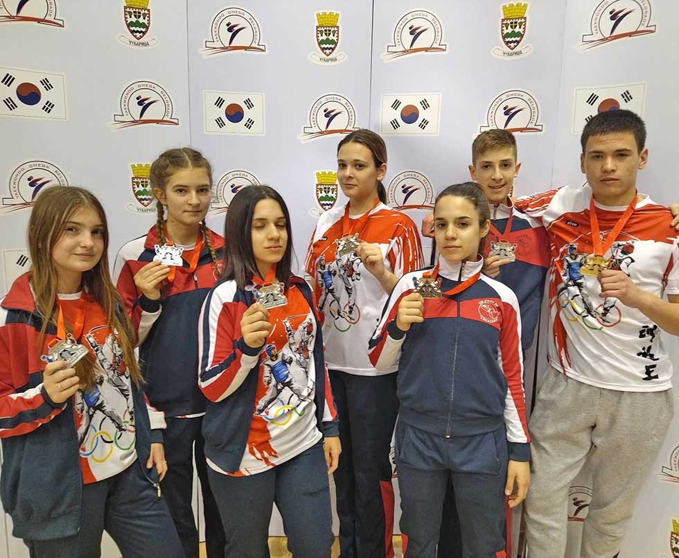Tekvondo klub Zrenjanin osvojio sedam medalja na 19. Omega kupu