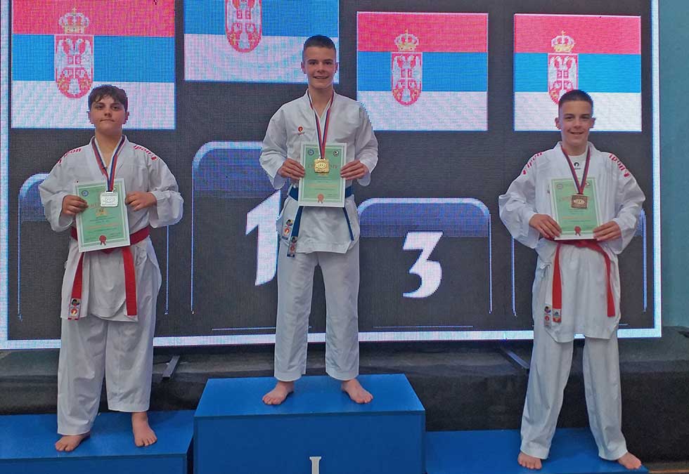 Jevrem Bala osvojio najsjajnije odličje na međunarodnom karate turniru „Zlatni pojas“