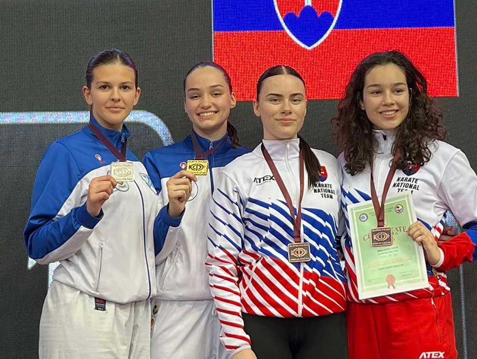 Karate klub Zadrugar ima razloga za slavlje: Šest medalja za mlade takmičarke