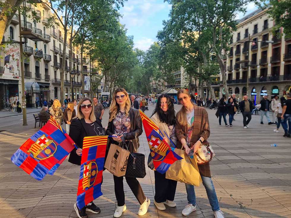 Profesorka španskog jezika Anela Milin boravila u Barseloni na stručnom usavršavanju