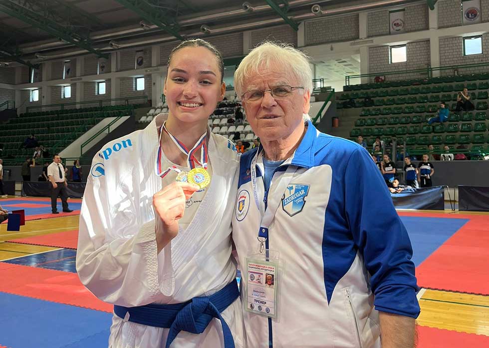 Dunja Rajić u kategoriji juniorki osvojila zlatnu medalju, a srebro u seniorskoj konkurenciji