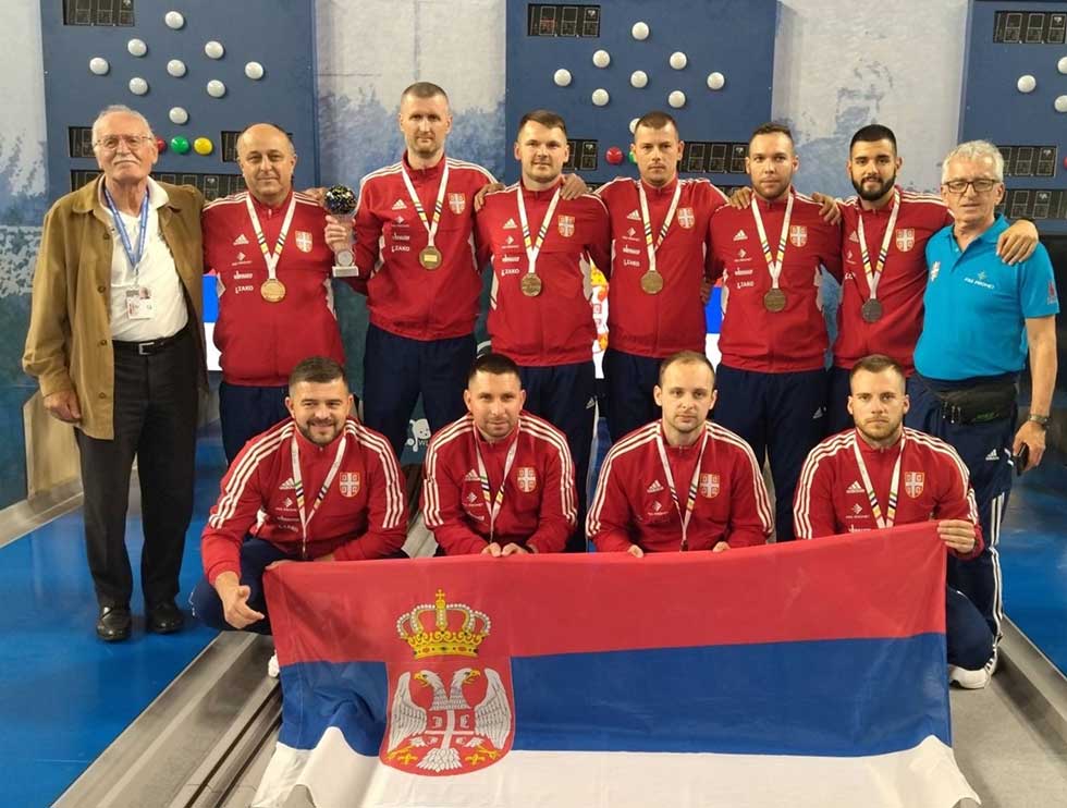 Radovan Vlajkov sa kuglaškom reprezentacijom osvojio bronzu na Svetskom prvenstvu
