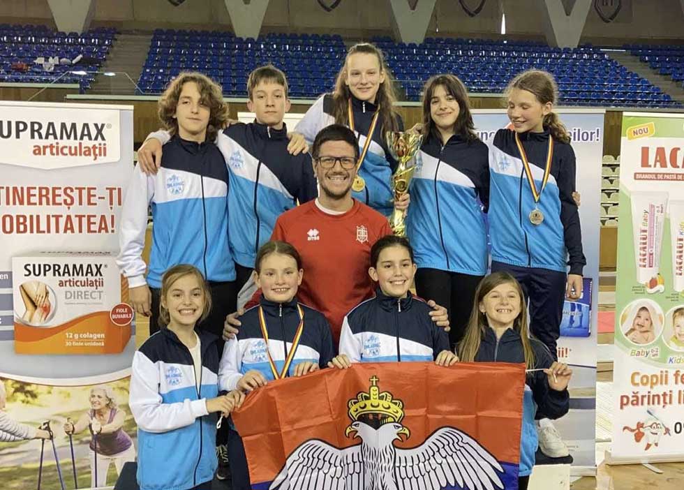 Imali sjajan vikend: Mačevaoci Omladinca se iz Rumunije vratili sa četiri zaslužene medalje