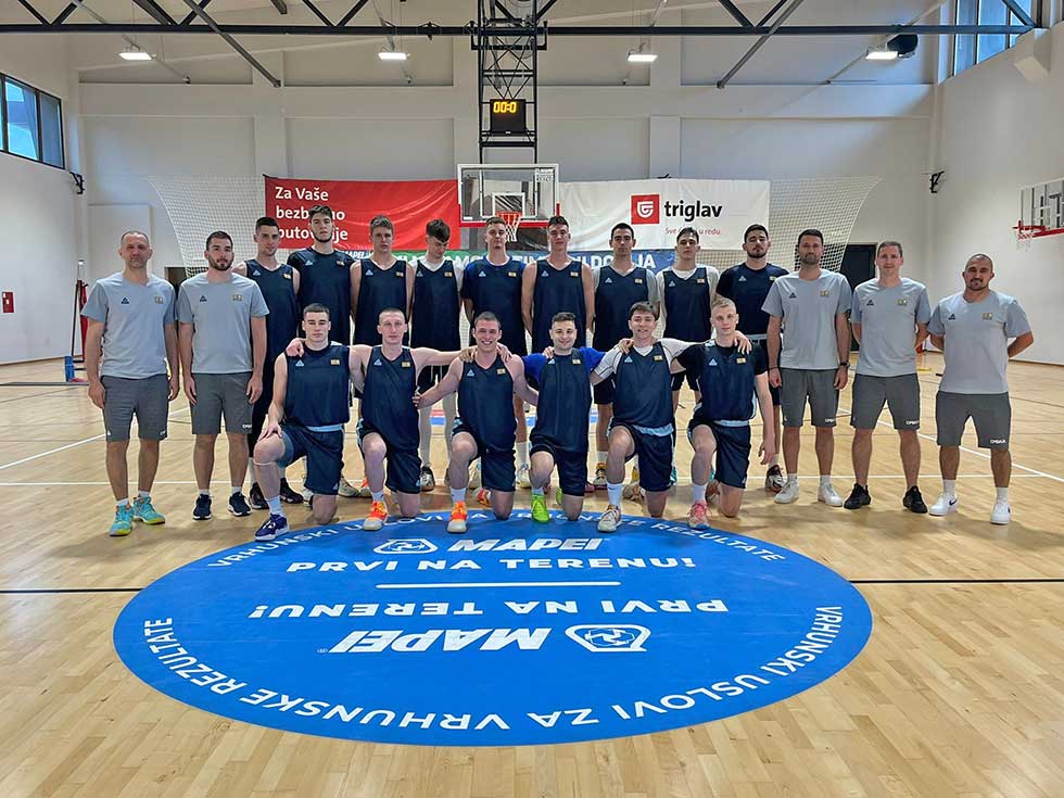 Muška U20 košarkaška reprezentacija Srbije deo priprema odradiće u Zrenjaninu