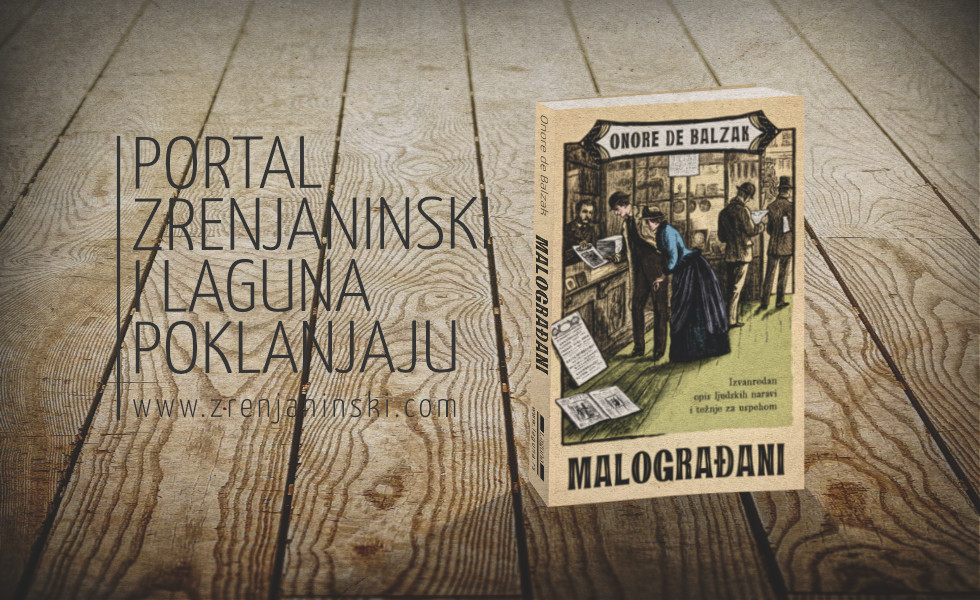 Portal zrenjaninski.com i Laguna poklanjaju knjigu „Malograđani“