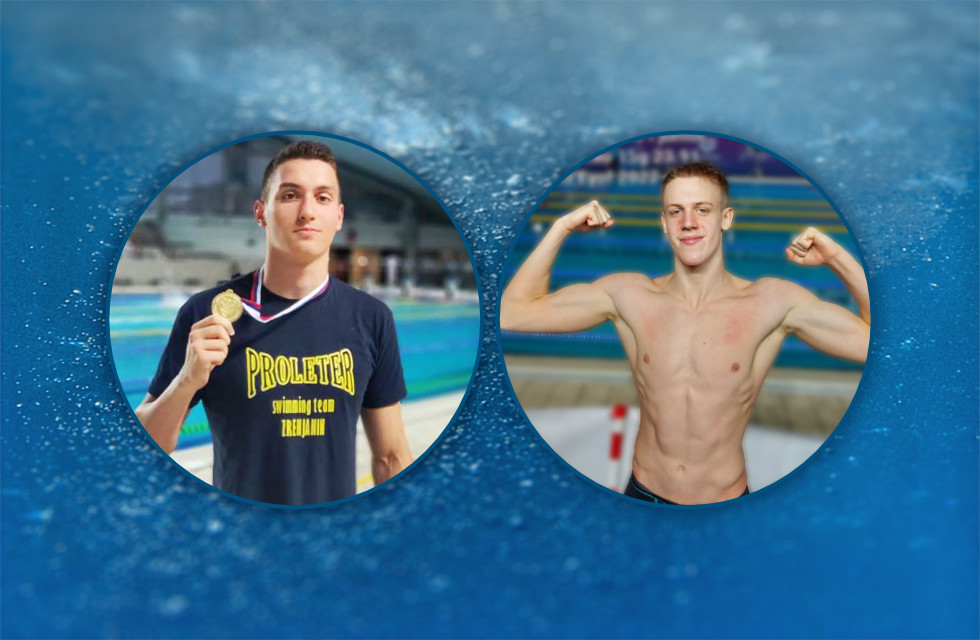 Plivači Nikola Aćin i Justin Cvetkov predstavljaju našu zemlju u Japanu i Sloveniji