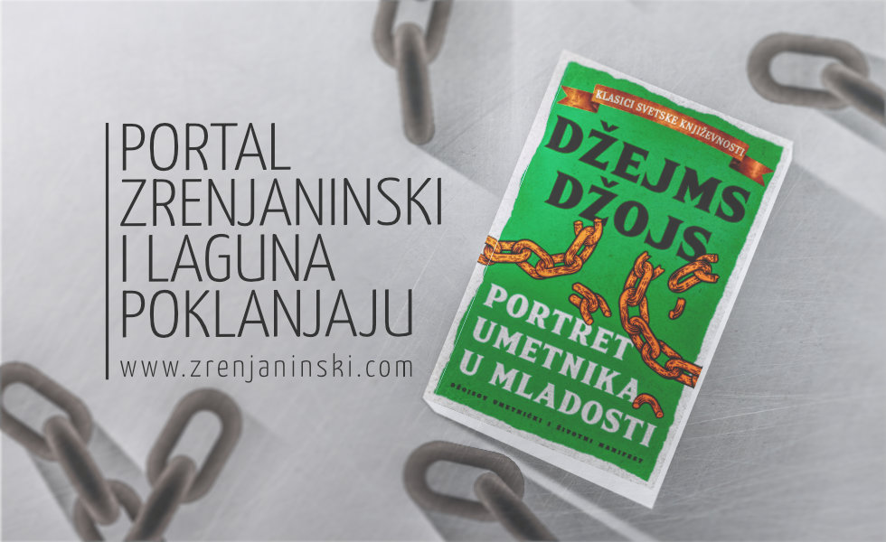 Portal zrenjaninski.com i Laguna poklanjaju knjigu „Portret umetnika u mladosti“