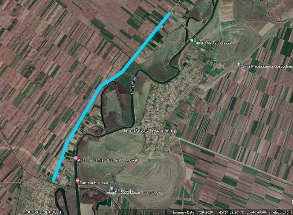 Atarski put umesto mosta: Žitelji Orlovata, Tomaševca i Botoša moći će ovuda da se kreću