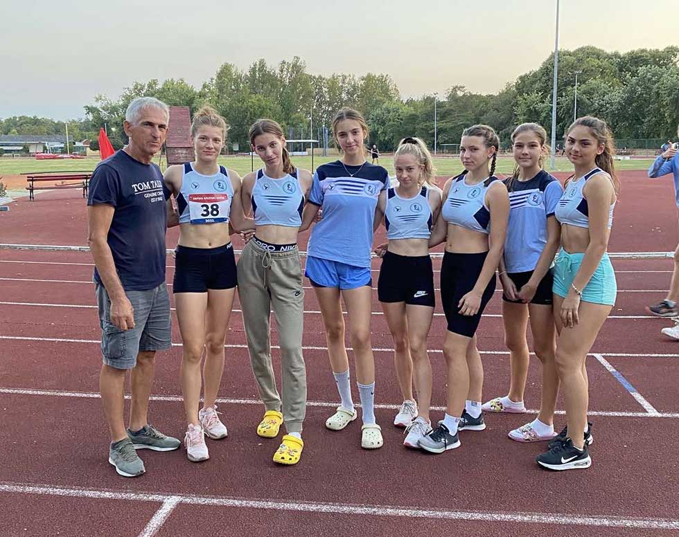 Atletičarke Banata postigle dobre rezultate na ekipnom prvenstvu Srbije