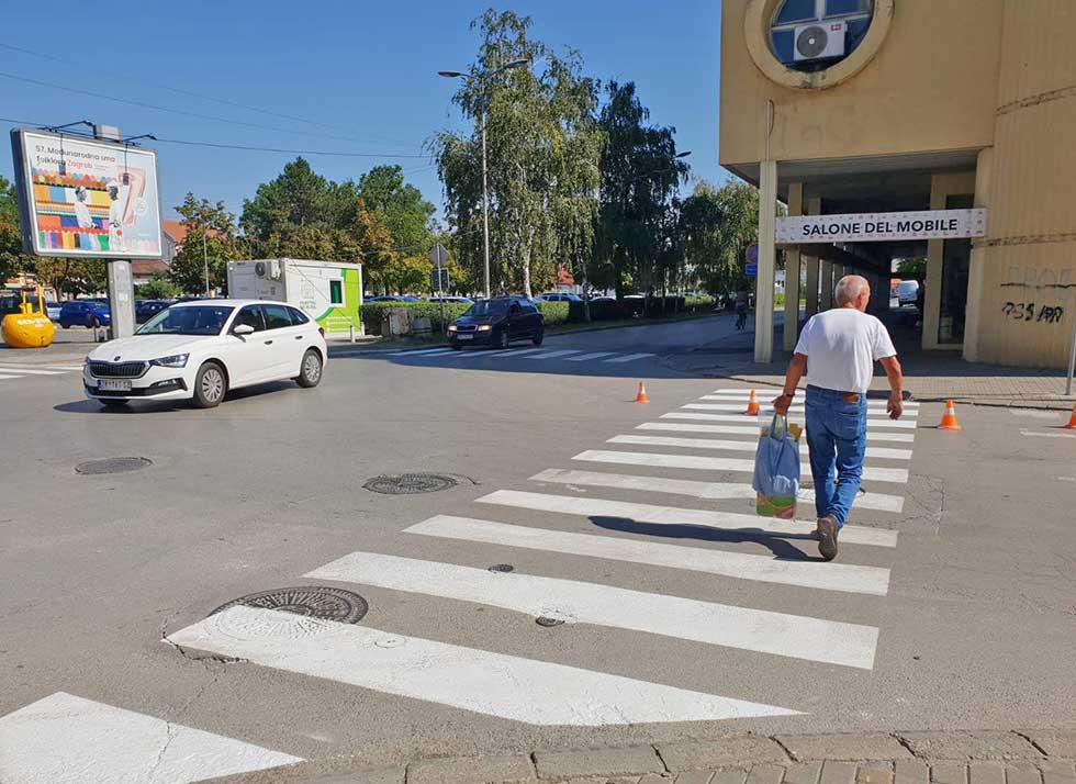 Na teritoriji grada u toku radovi na obeležavanju horizontalne signalizacije
