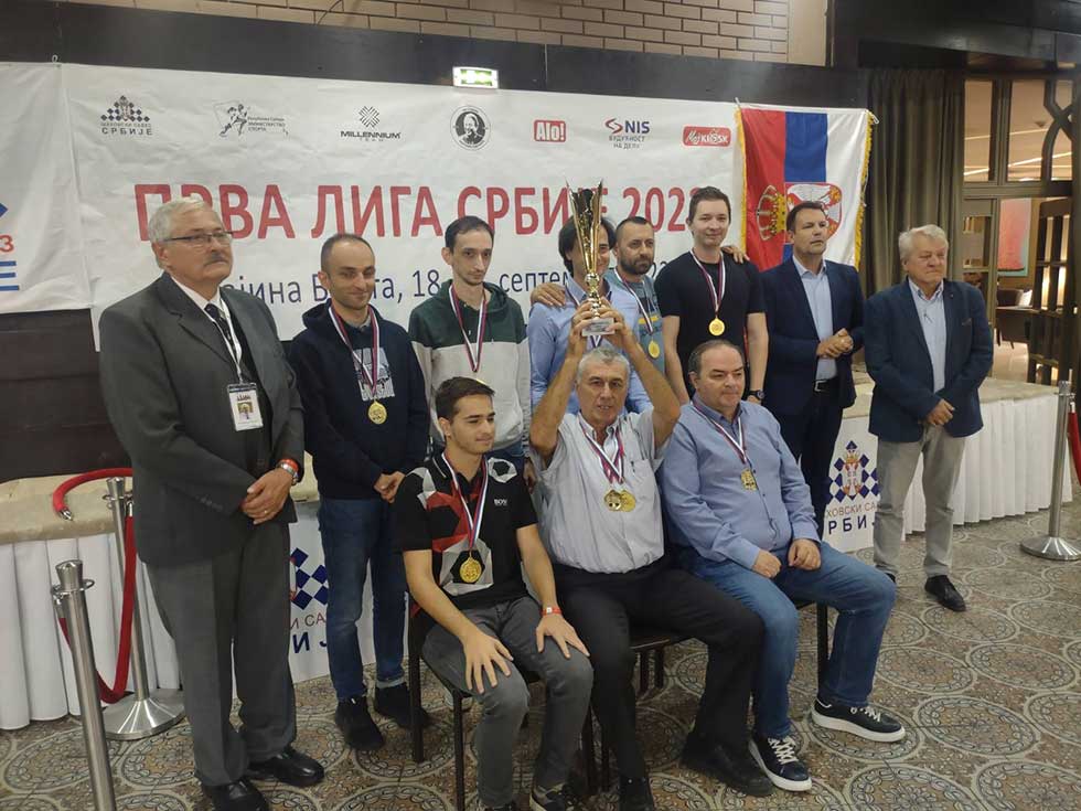 Elemirci postigli istorijski uspeh: Šahisti Naftagasa prvaci Srbije!