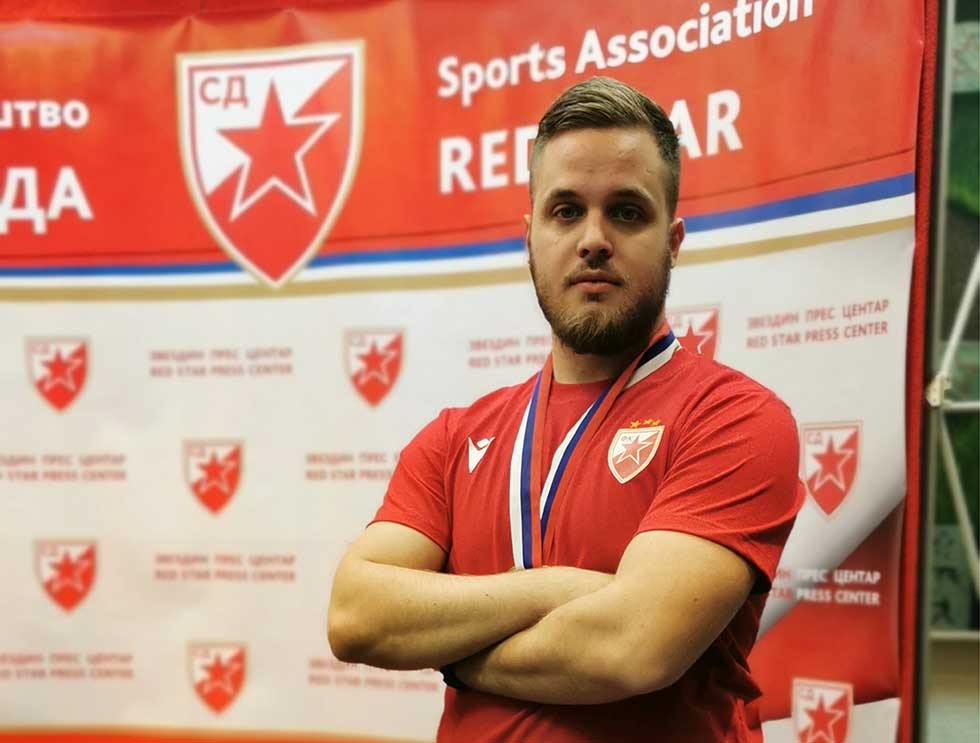 Srđan Marić sada i zvanično član Karate kluba Crvena zvezda