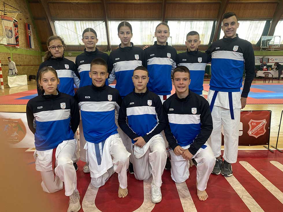 Karate klub Zrenjanin nastupio u podmlađenom sastavu i ostvario odlične rezultate