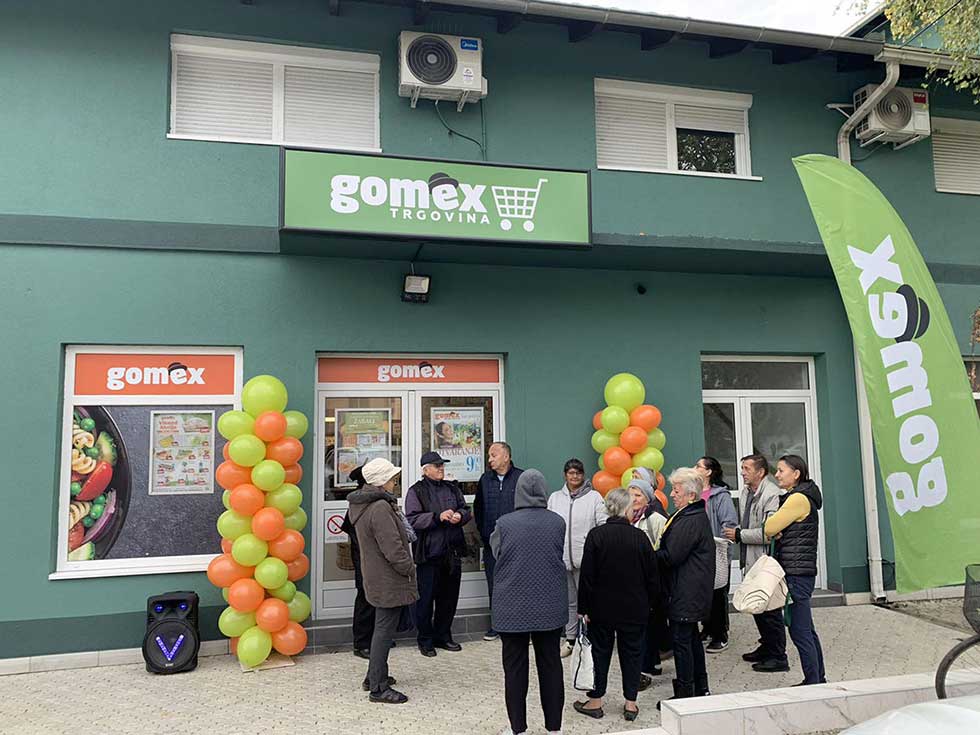 Otvoreni novi Gomex marketi: Sa radom počela još dva objekta (Foto)