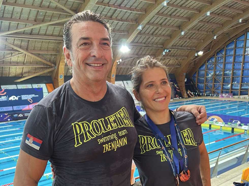 Marijana Berbakov osvojila dve bronze na Evropskom masters prvenstvu u plivanju
