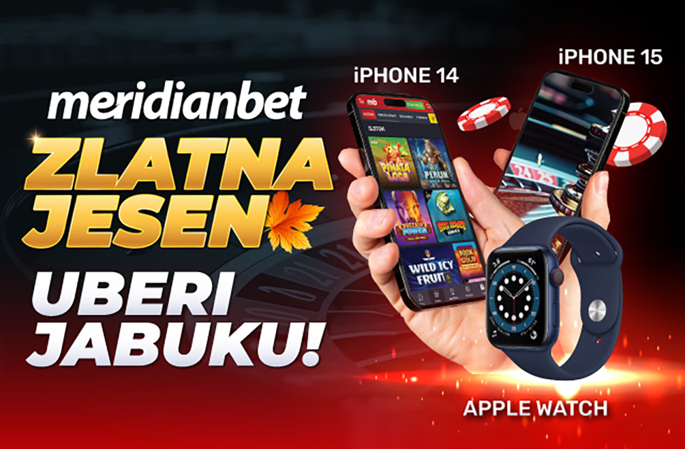 JESENJA ČAROLIJA NA KLIK OD TEBE! Pridruži se i preuzmi iPhone 15, iPhone 14 ili Apple Watch!