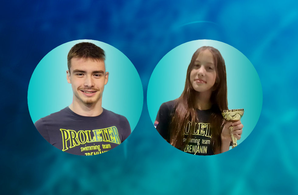 Plivači Pavle Stojanov i Kasja Blažin osvojili titule najboljih u Skoplju i Pančevu