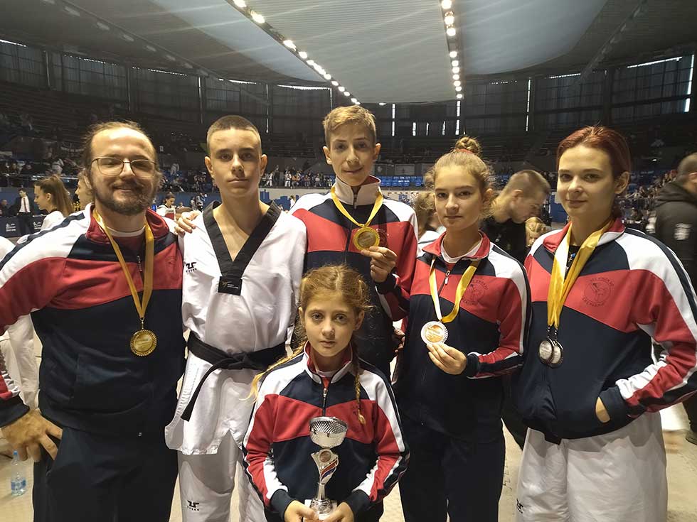 Tekvondo klub Zrenjanin: Žetva medalja na turniru „Elit Open“