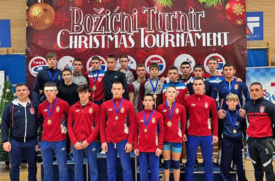 Još jedan uspeh mladih rvača Srbije: Orlići doneli devet medalja iz Zagreba