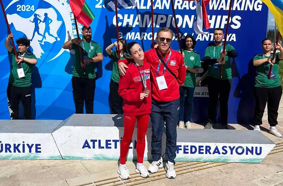 Popravila lični rekord: Srebro za Dunju Eremić na prvenstvu Balkana