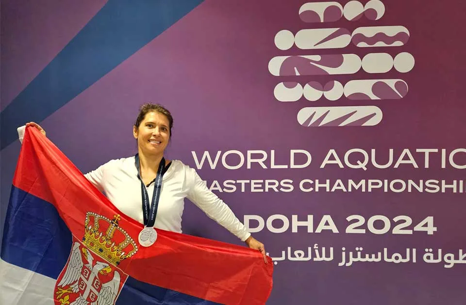 Svetsko srebro u Dohi: Plivačica Marijana Berbakov druga na planeti!