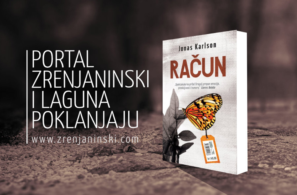 Portal zrenjaninski.com i Laguna poklanjaju knjigu „Račun“