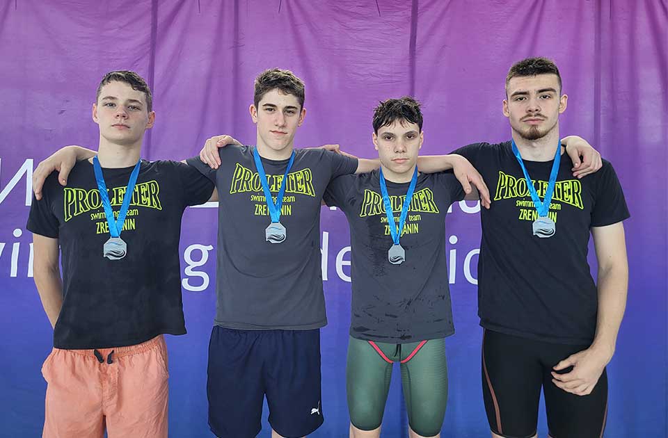 Plivačima Proletera pripalo čak 25 medalja na Otvorenom prvenstvu Srbije