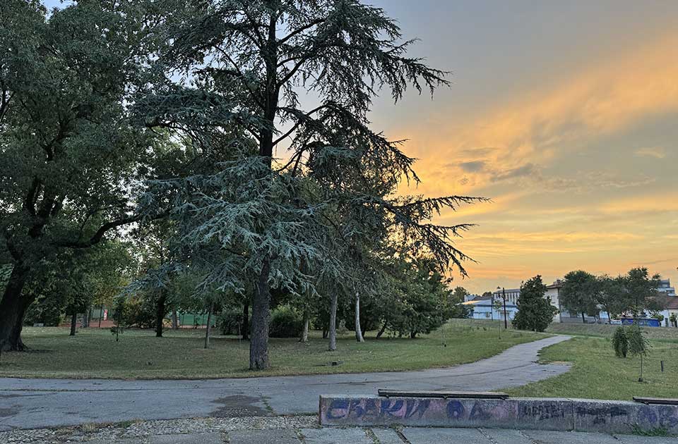 čokliget park poljubaca