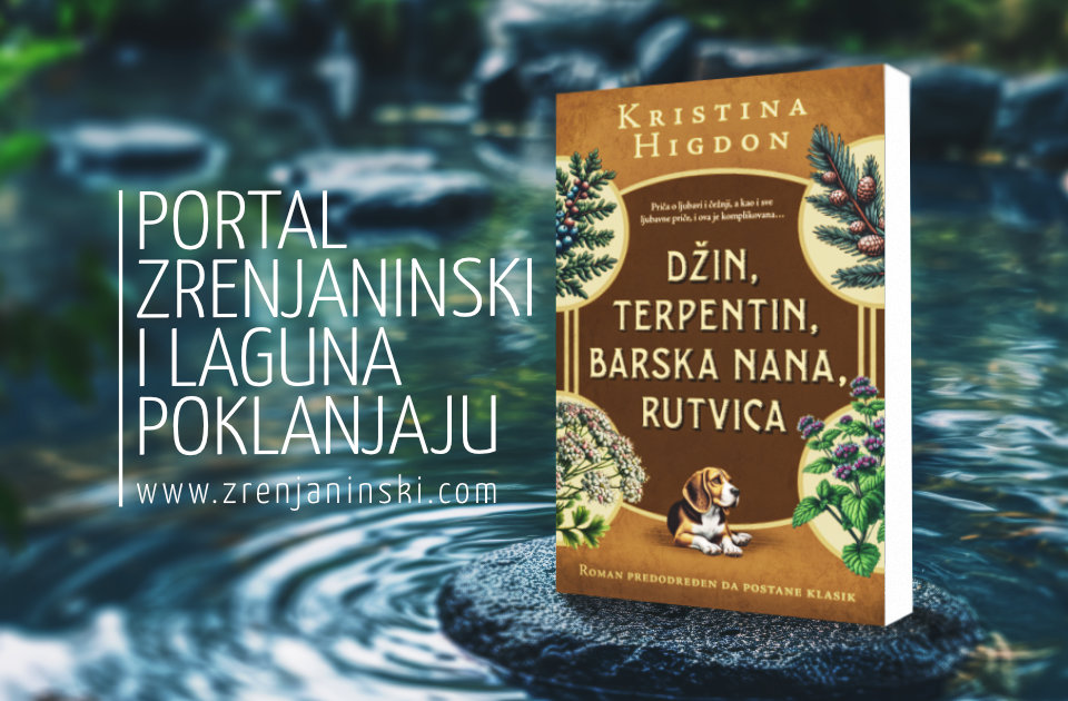 Portal zrenjaninski.com i Laguna poklanjaju knjigu „Džin, terpentin, barska nana, rutvica“