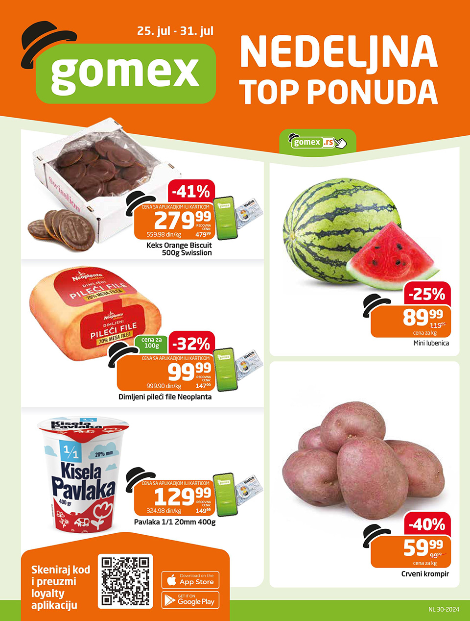 gomex nedeljna top ponuda