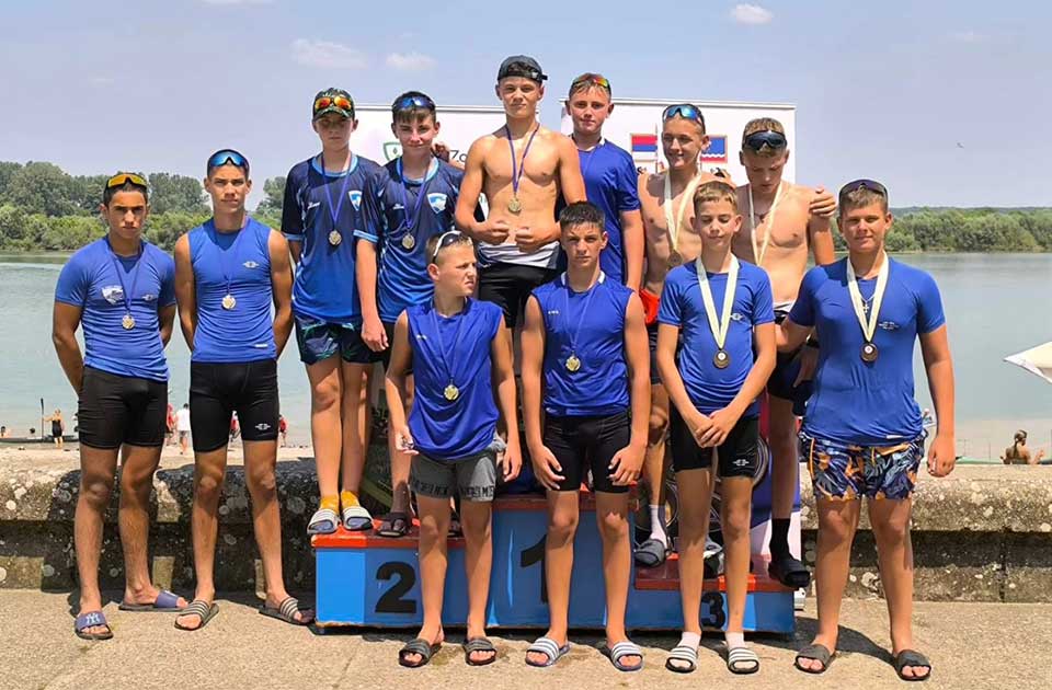 Zrenjanincima sedam medalja: Kajakaši Begeja i ovog puta bili odlični u ligi