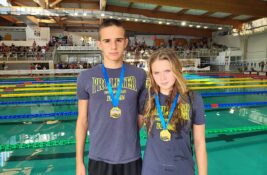 Izuzetan uspeh mladih plivača Proletera: Sofia Travar i Mateja Janković kadetski prvaci Srbije