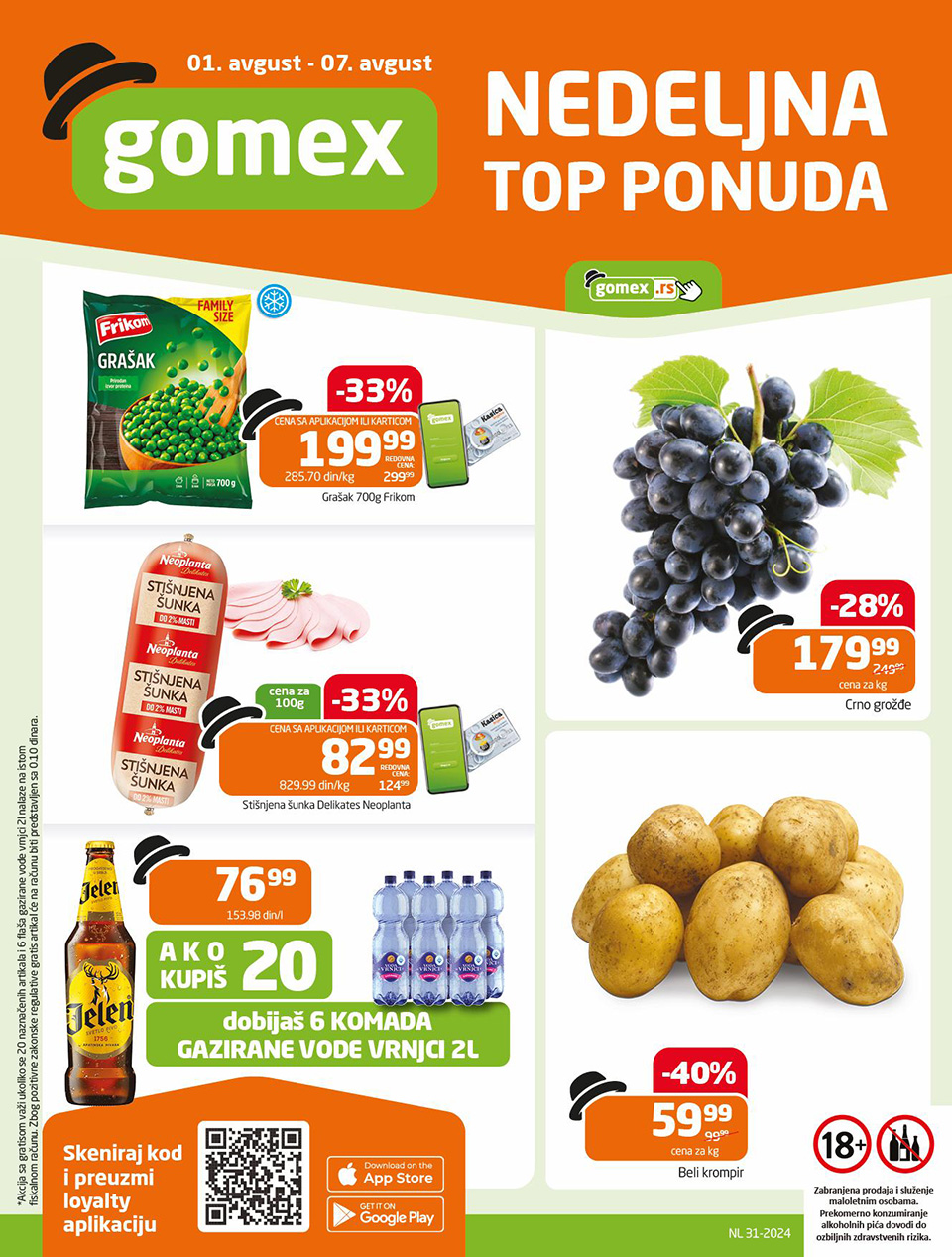 gomex nedeljna top ponuda