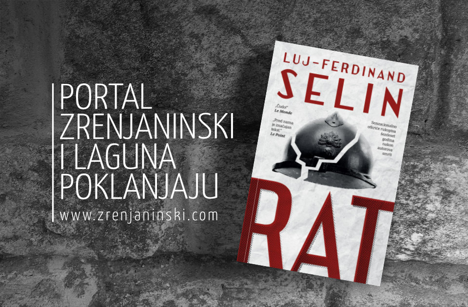 Portal zrenjaninski.com i Laguna poklanjaju knjigu „Rat“