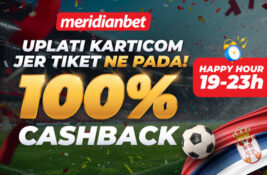 Kad Srbija igra – tiket ne pada! Iskoristi 100% cashback i igraj na sigurno!